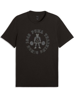 Puma Erkek Grafik Baskılı Antrenman Tişörtü