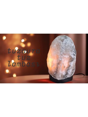 Normadia Doğal Çankırı Tuz Lambası, 2,5-3,5 Kg, Sağlıklı ve Estetik Dekorasyon