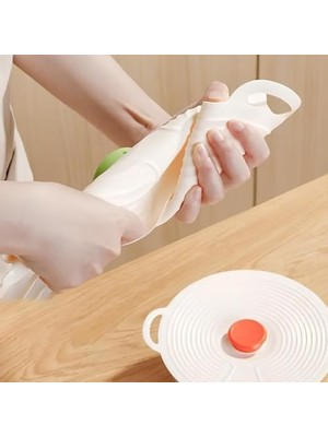 Skygo 3’lü Vakumlu Silikon Kapak Seti | Esnek Sızdırmaz Kapaklar | Mikrodalga ve Bulaşık Makinesi Uyumlu | Gıda Koruma ve Saklama Kapağı