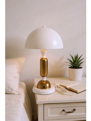 Normadia Modern Çift Renk Masa Lambası, Şık ve Zarif Tasarım