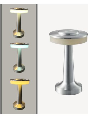 Normadia Prizmatik Şarjlı Masa Lambası, 2W, Modern ve Şık Tasarım