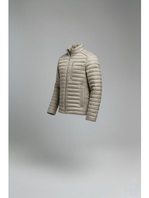 Brango Erkek Standart Fit Rahat Kesim Hafif Dolgulu Dik Yaka Ince Mont