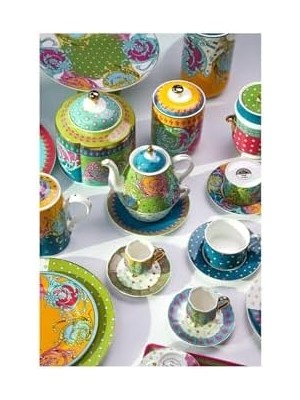 Skygo Art Eliana Porselen Kulplu Kavanoz 22 cm