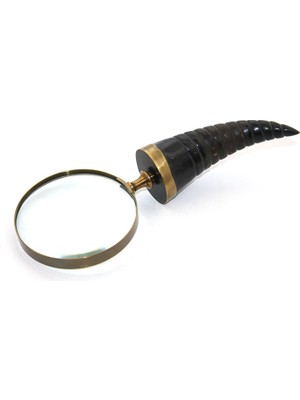 Marsilyan Boynuz Pirinç Büyüteç Model 2