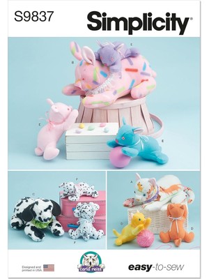 Skygo Tanımsız Doldurulmuş El Işi Dikiş Deseni, Çok Renkli