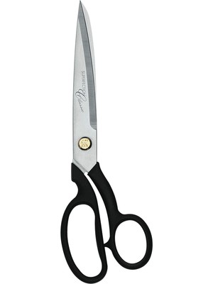 Skygo Superfection Klasik Terzi Makası, Kumaş Makası, Uzunluk: 21 Cm, Özel Paslanmaz Çelik/plastik, Siyah, 210 mm