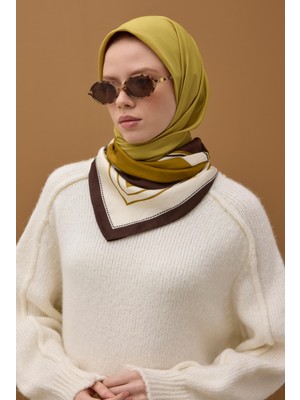 HE-QA Soft Kraş Eşarp Asit Yeşili