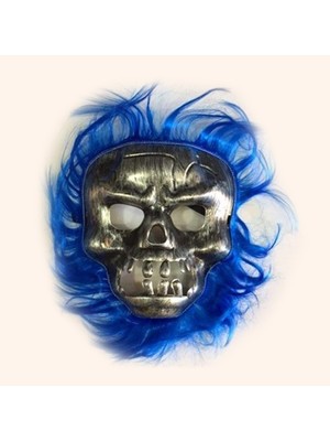 Marsilyan Cadılar Bayramı Maskesi Lacivert