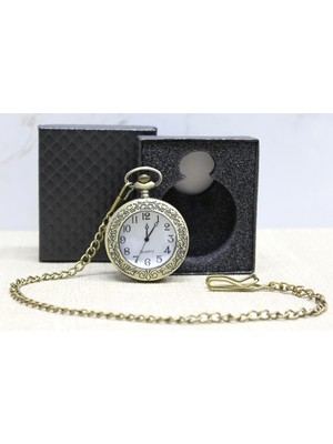 Marsilyan Özel Kutulu Antik Köstekli Saat Model 3