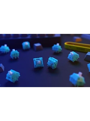 Skygo Pc Gaming Race Lynx Switch, 36 Adet, Yağlanmış Doğrusal Switch, Oyun Klavyesi Için, Yüksek Uyumluluk, 5 Pin Anahtar, Smd Led'lerle Uyumlu, 60G Tetikleme Gücü