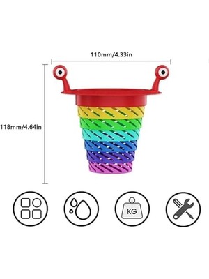 Skygo Mutfak Lavabosu Süzgeci, Lavabo Süzgeci, Gider Süzgeci, Banyo Gider Süzgeci, Duş Gider Tıkanıklık Önleyici, Lavabo Jali, Lavabo Ağ Süzgeci, Lavabo Filtresi