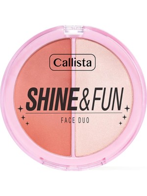 Skygo Shine & Fun Face Duo 140 Good Company Allık & Aydınlatıcı Paleti