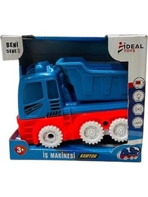 Skygo Pilli Sesli Işıklı Sensörlü Kamyon Iş Makinası