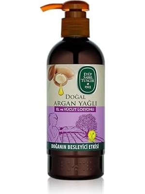 Skygo Doğal Argan Yağlı El ve Vücut Losyonu Pet Şişe (250 Ml)