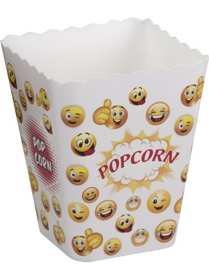 Popcorn Mısır Kovası - Kare