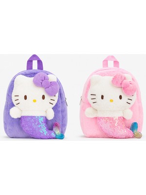 Marsilyan Peluş Hello Kitty Deniz Kızı Sırt Çantası