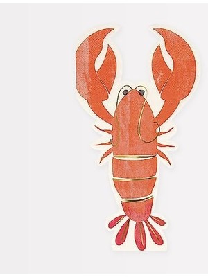Skygo - Lobster Napkins - Istakoz Peçeteler - 16'lı