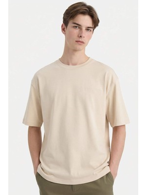 DeFacto Nefes Alabilen Boxy Fit Tişört D5875AX26SP