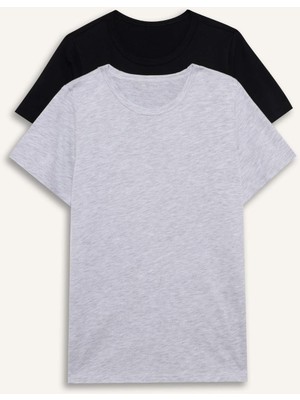 DeFacto %100 Pamuklu 2'li Atlet Erkek Çocuk G8399A826SP