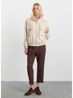 Selen Standart Taş Kadın Ceket 25KSL1539