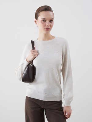 Lc Waikiki Yeni Sezon Bisiklet Yaka Kadın Triko Kazak