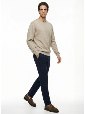 Altınyıldız Classics Lacivert Erkek Slim Fit Pantolon ACE001261531_LAC