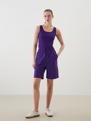 Lc Waikiki Yeni Sezon Beli Lastikli Kadın Şort