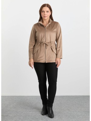 Selen Normal Vizon Kadın Ceket 25KSL1532