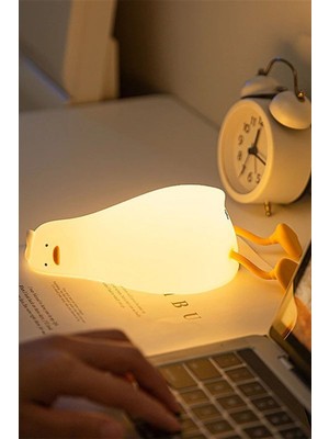 Normadia Renkli Çocuk Odası Gece Lambası, Şarjlı ve Telefon Tutucu Özellikli