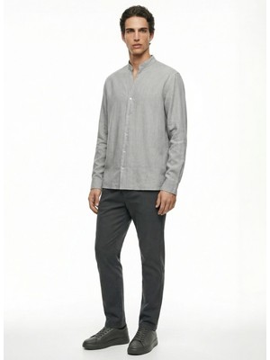 Altınyıldız Classics Haki Erkek Slim Fit Pantolon ACE001261509_HAK