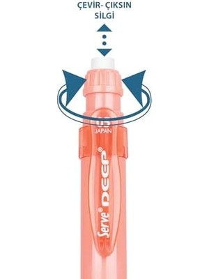 Skygo Deep Mekanık Kursun Kalem 05MM Mercan