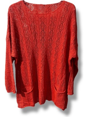 %100 Pamuk Merserize Triko Bluz – Standart Beden 38-48 Uyumlu, Cepli, Yumuşak Dokulu