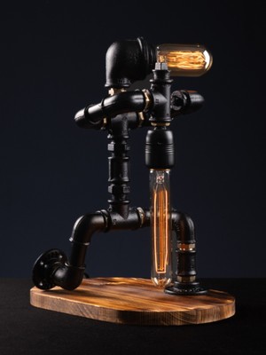 Normadia Dinamik Tasarım Robot Masa ve Gece Lambası, Şık ve Fonksiyonel Aydınlatma