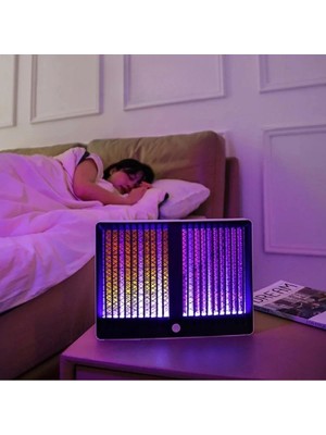 VeraGlobe Buğz Şarjlı Sivrisinek Öldürücü Lamba Uv Işıklı