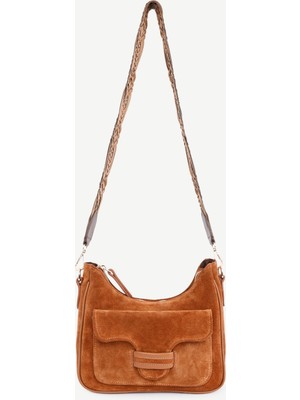 Yargıcı Örgü Saplı Cep Detaylı Çapraz Çanta