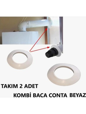 Master Kombi Baca Lastik Cam Balkon Baca Borusu Hava Sızdırmaz Conta Beyaz