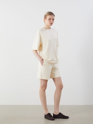 Lc Waikiki Yeni Sezon Beli Lastikli Kadın Şort