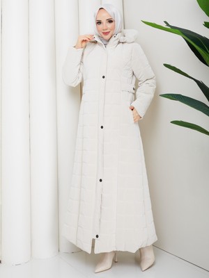 Eslemnur Nova Kumaş Şişme Mont 135CM