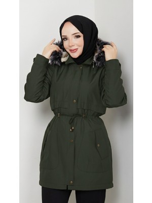 Eslemnur Içi Yünlü Bondit Mont