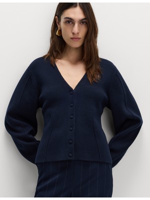 Marks & Spencer V-Yaka Düğmeli Hırka