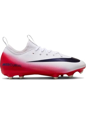 Nike Mercurial  Zoom Vapor 16 Academy  Fg/mg Lv8 Kids Football Shoes Çocuk Çoklu Zemin Kramponu Beyaz