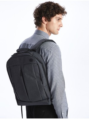 Lc Waikiki Yeni Sezon Düz Laptop Bölmeli Erkek Sırt Çantası