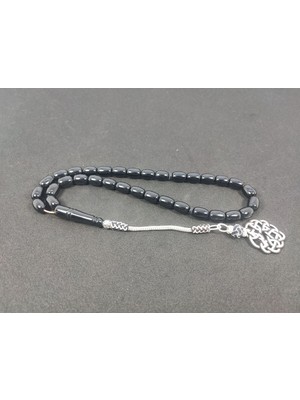 İskeçe Tesbih Şevket Alkan Usta Eseri Gümüş Kazaz Püsküllü Rengin Zirvesi Lapland Katalin Sertifikalı 7592