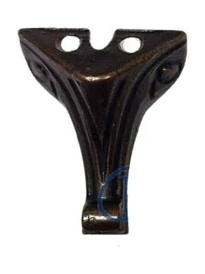 Zenvia Moda Ahşap Sandık Ayağı, Kutu Ayak 2,5 cm - Eskitme, 100 Adet ZNV2025