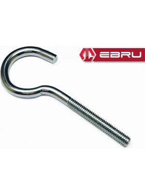 Zenvia Açık Metrik Kanca M6 x 60 - 10 Adet ZNV2025