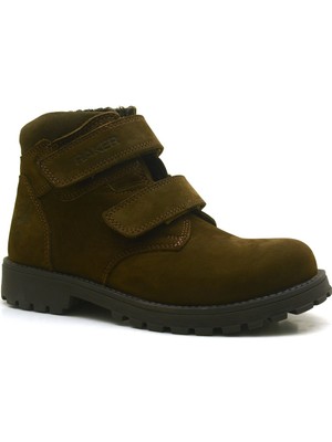 Rakerplus Sentor Hakiki Deri Kürklü Cırtlı Çocuk Bot