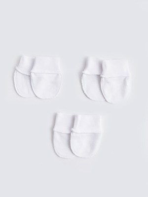 Lc Waikiki Yeni Sezon Basic Kız Bebek Eldiven 3'lü