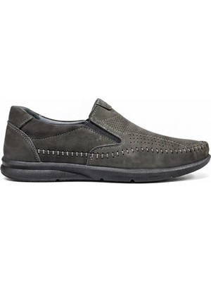 Ustalar Ayakkabı Gri Nubuk Erkek Hakiki Deri Ayakkabı 719.020