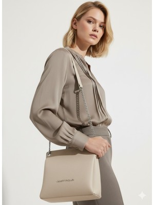 Just Polo Orijinal Just Kadın Omuz Çantası - Yeni Sezon Zincir Askılı Şık Tasarım 6082