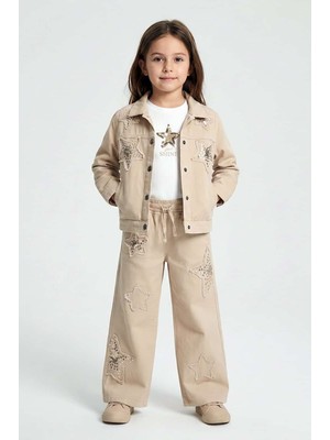 Kız Ceket Badi Pant 3 Lü Takım 26YDMB0657
